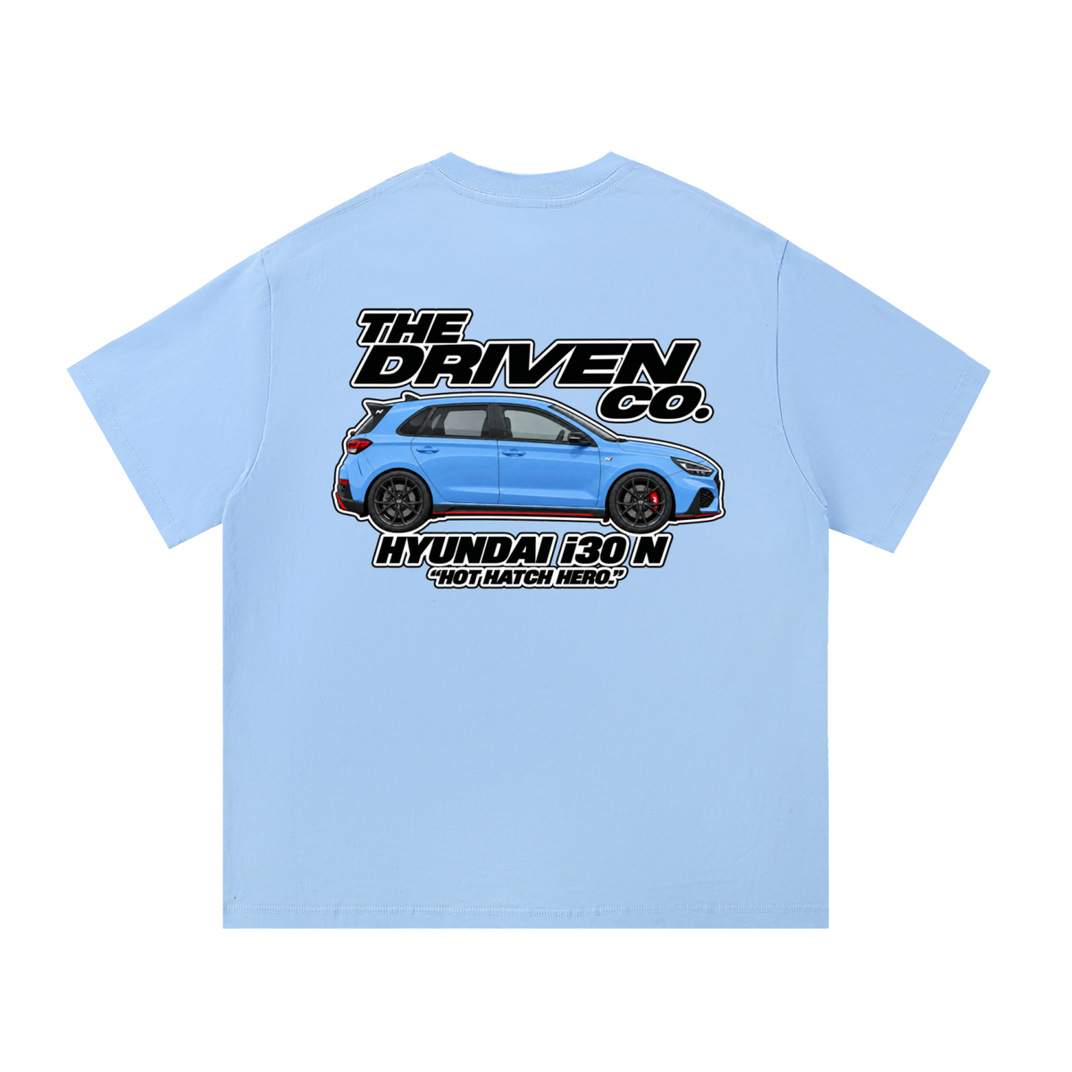 Hyundai i30 N Graphic T-Shirt — Blue — back