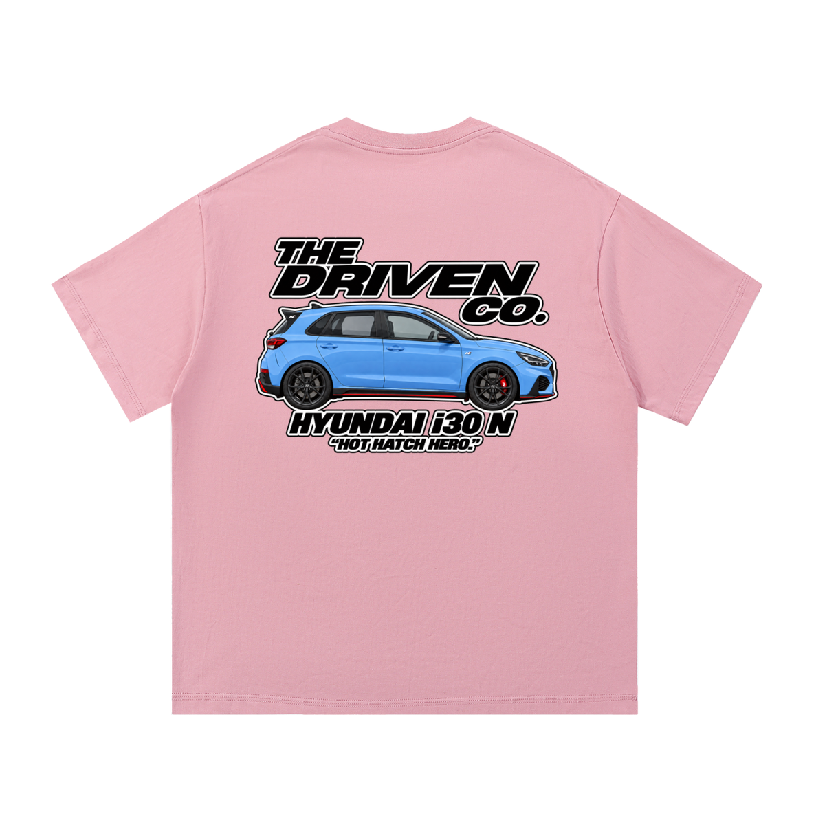 Hyundai i30 N Graphic T-Shirt — Pink — back