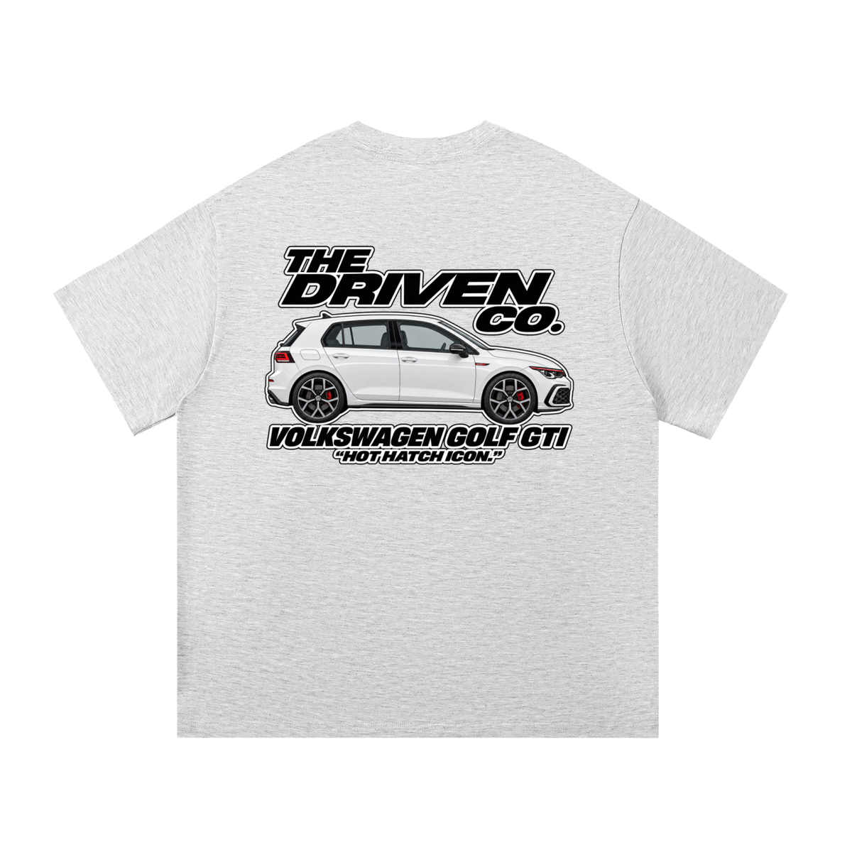 Volkswagen Golf GTI Graphic T-Shirt — White Grey — back