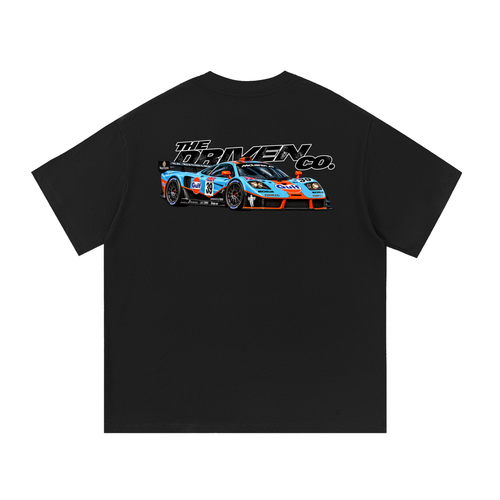 McLaren F1 GTR Racing Graphic T-Shirt — Black — back