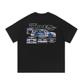 Volvo 850 Touring Car Graphic T-Shirt – Black — Black — back