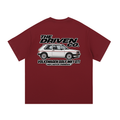 Volkswagen Golf Mk1 GTI Graphic T-Shirt — Wine Red — back