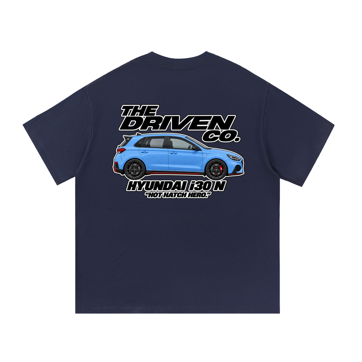 Hyundai i30 N Graphic T-Shirt — Navy Blue — back