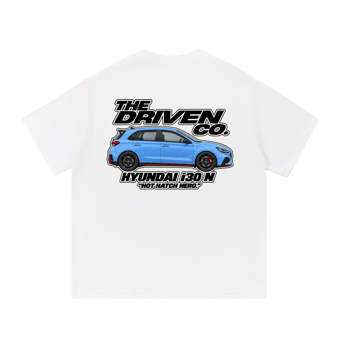 Hyundai i30 N Graphic T-Shirt — White — back