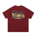 Audi Sport Quattro S1 E2 Rally Graphic T-Shirt — Wine Red — back