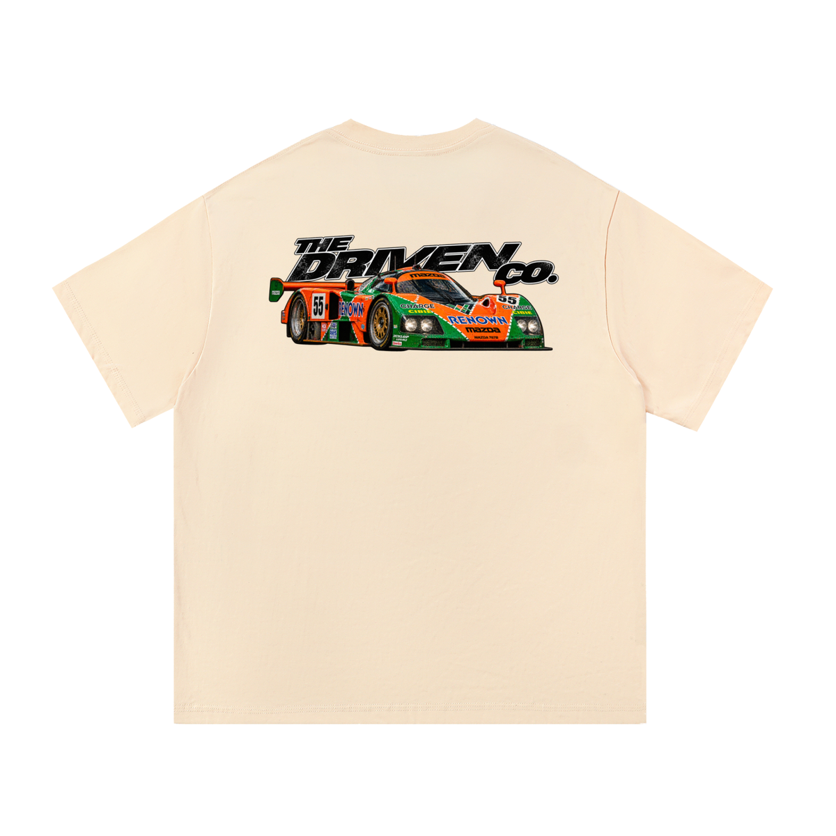 Mazda 787B Le Mans Graphic T-Shirt — Apricot — back