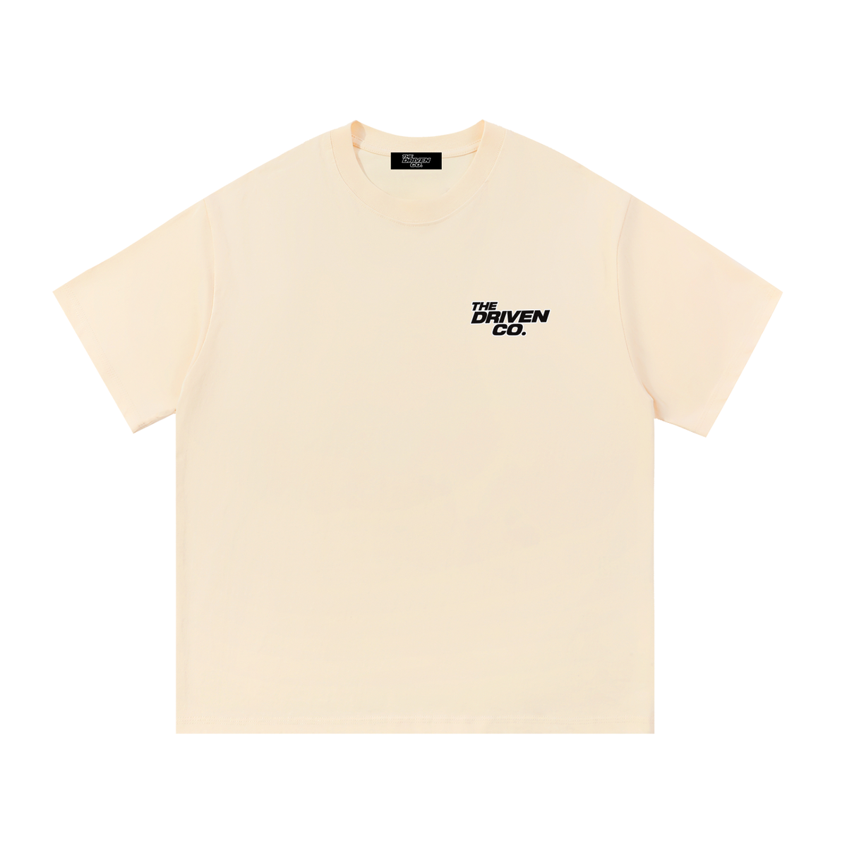 Michael Schumacher Helmet Graphic T-Shirt — Apricot — front