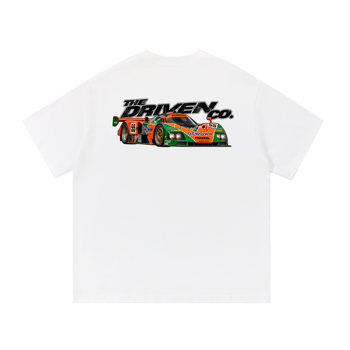 Mazda 787B Le Mans Graphic T-Shirt — White — back
