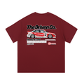 Honda Accord Touring Car Graphic T-Shirt — Wine Red — back