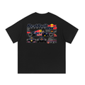 Red Bull RB6 Racing Graphic T-Shirt – Black — Black — back