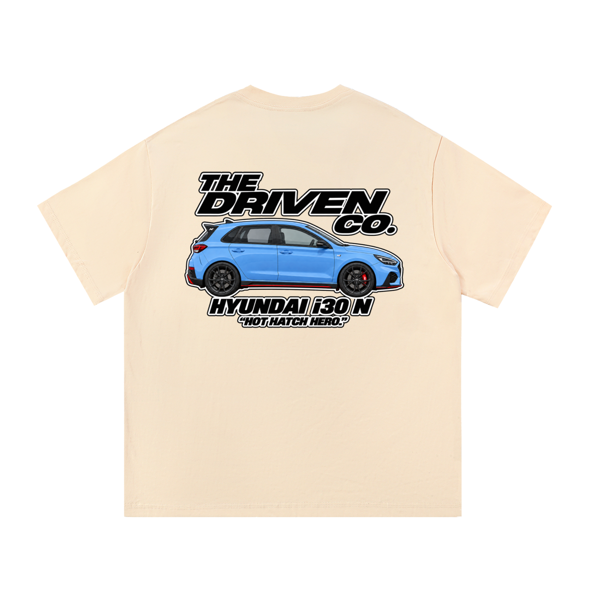 Hyundai i30 N Graphic T-Shirt — Apricot — back