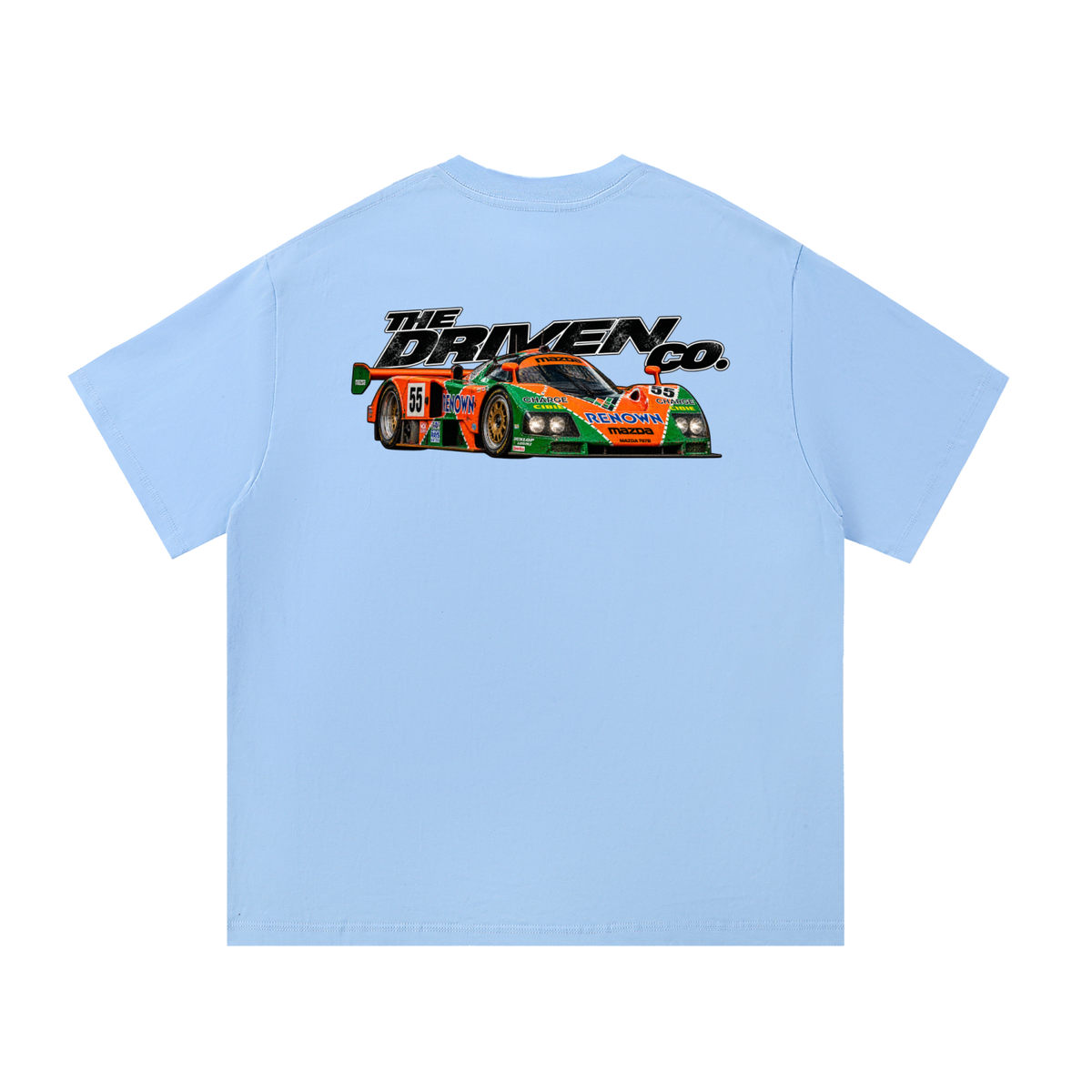 Mazda 787B Le Mans Graphic T-Shirt — Blue — back